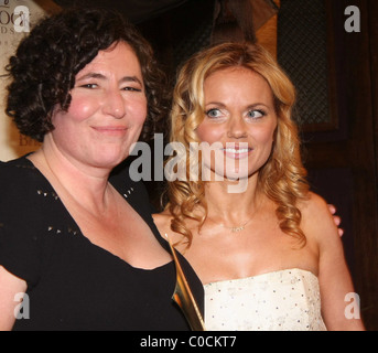 Guest and Geri Halliwell Galaxy British Book Awards held at the Grosvenor House - Inside London, England - 09.04.08 Stock Photo