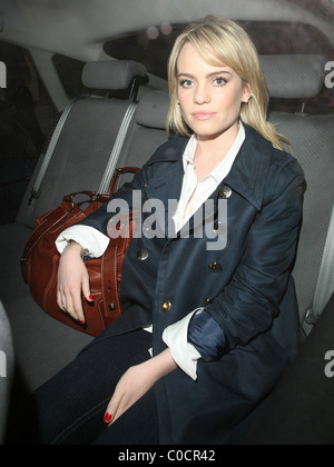 Welsh Singer/Songwriter Aimee Anne Duffy Launch night of London Restaurant Week, held at The Hospital - Departures London, Stock Photo