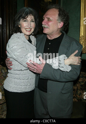 Joanna Gleason and Willy Holtzman Attending the Opening Night after party for 'Something You Did' at the National Arts Club - Stock Photo