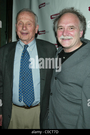 A.R. Gurney and Willy Holtzman Attending the Opening Night after party for 'Something You Did' at the National Arts Club - Stock Photo