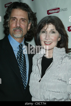 Chris Sarandon and his wife Joanna Gleason Attending the Opening Night after party for 'Something You Did' at the National Arts Stock Photo