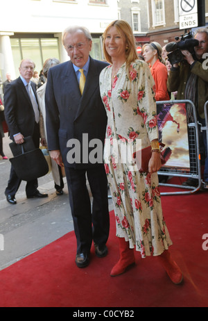 David Frost and Carina Frost attends the opening night for 'Gone with the Wind' held at the New London Theatre London, England Stock Photo