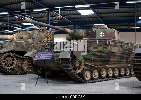 Panzerkampfwagen IV from the German wehrmacht, world war two Stock Photo