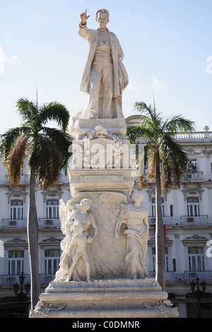 Statue of Jose Marti in Havana Cuba Stock Photo