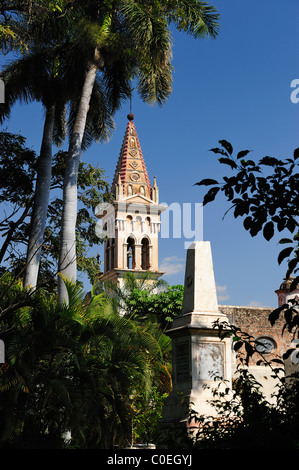 Cathedral grounds in Cuernavaca, Morelos State, Mexico Stock Photo