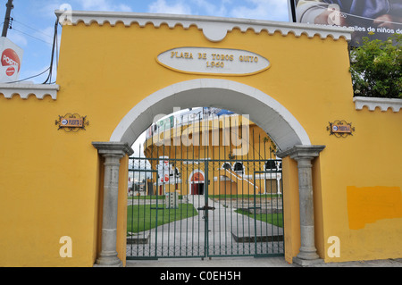 Plaza de Toros gate Quito Ecuador South America Stock Photo