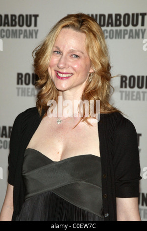 Laura Linney Opening Night of 'Les Liaisons Dangereuses' - Party Arrivals at the American Airlines Theatre. New York City, USA Stock Photo