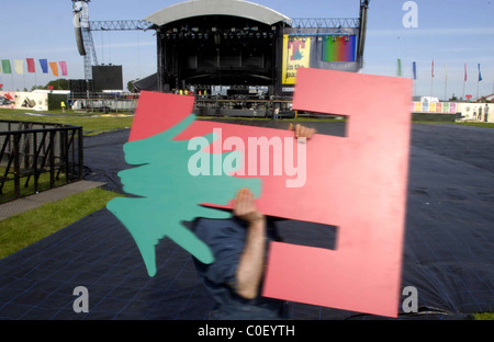 T in the Park music festival at Balado, Kinross-shire Scotland Stock Photo