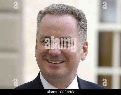 Former : Jack McConnell MSP First Minister of Scotland, and leader of the Scottish Labour Party Stock Photo