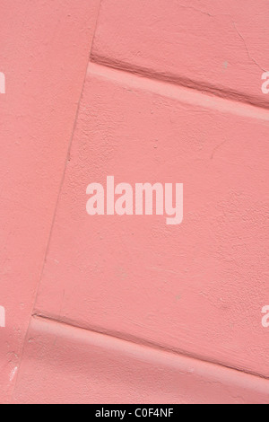 Pink colored walls with texture Stock Photo