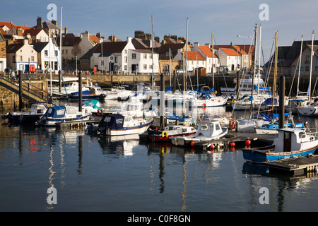 Sailing Boats in the Harbour Anstruther Fife Scotland Stock Photo