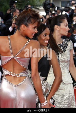 Kerry Washington and Noemie Lenoir  The 2008 Cannes Film Festival - Day 10 'Synedoche, New York' - Premiere Cannes, France - Stock Photo