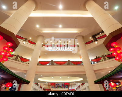 Berjaya Times Square mall  interior in Kuala Lumpur Malaysia Stock Photo