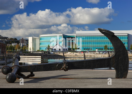 SA1 development Swansea Marina Swansea Wales Stock Photo