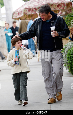 The Late Late Show' host Craig Ferguson with his son Milo Ferguson Los Angeles, California - 25.05.08 Agent 47/ Stock Photo