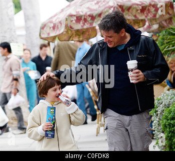 The Late Late Show' host Craig Ferguson with his son Milo Ferguson Los Angeles, California - 25.05.08 Agent 47/ Stock Photo