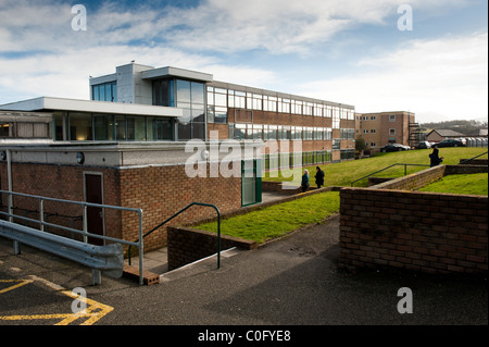 Coleg Menai further education college Bangor, Gwynedd.North Wales UK Stock Photo