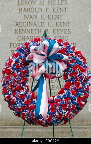 4th of July celebrations commemoration of fallen soldiers Boston, Massachusetts Stock Photo