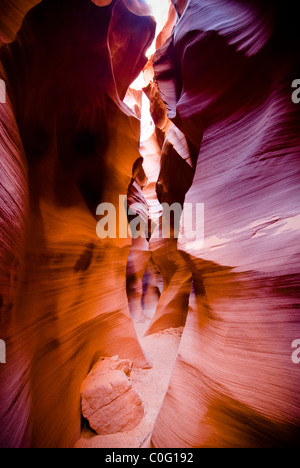 Secret Slot Canyon, Page, Arizona Stock Photo