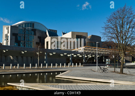 dh Scottish Parliament HOLYROOD EDINBURGH Scotland Parliament building Stock Photo