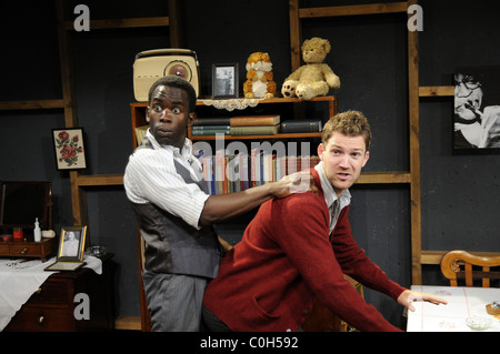 Jimmy Akingbola and Simon Harrison 'Look Back in Anger' held at the Jermyn Theatre - Photocall London, England - 01.07.08 Stock Photo