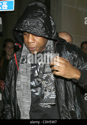 Jay-Z leaving Maddox club. London, England - 02.07.08 Will Alexander/