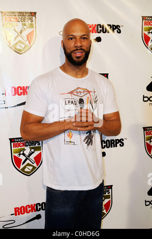 Common at the Boost Mobile Rock Corps at the Gibson Amphitheatre in Universal City California, USA - 20.06.08 Stock Photo