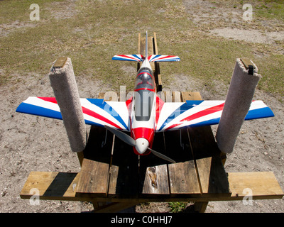 Radio controlled model airplane. Stock Photo