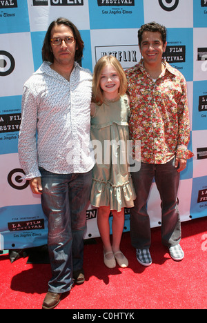 Director Daniel Barnz, Bill Pullman and producer    'Phoebe in Wonderland' premiere at the Los Angeles Film Festival Westwood, Stock Photo