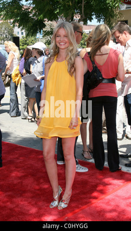 Anita Briem Arrivals at the 'Journey to the Center of the Earth' premiere Los Angeles, California - 29.06.08 Stock Photo