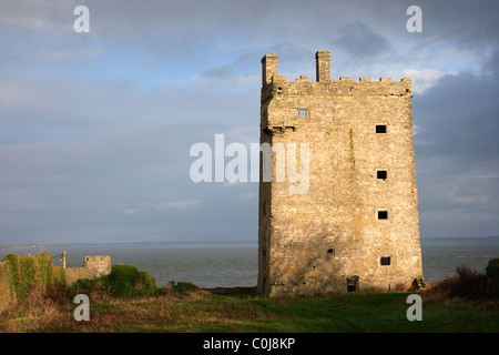 Carrigaholt Castle County Clare Ireland Stock Photo