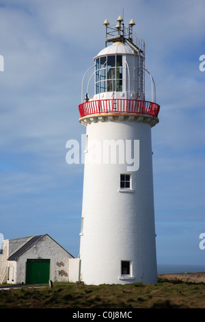 Loop Head lighthouse, County Clare, Ireland Stock Photo