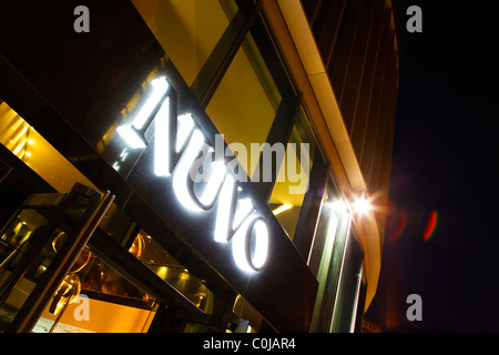 Nuvo bar and Nightclub in Brindleyplace, Birmingham, West Midlands, Stock Photo