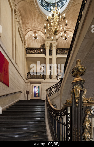 The British Academy at Carlton House Terrace, a former residence of William Gladstone. Stock Photo