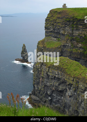 photo famous cliffs of moher,sunet capture,west of ireland Stock Photo