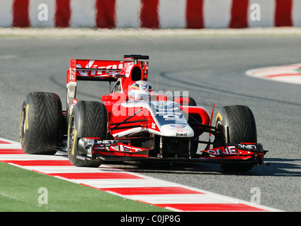 Jerome D'Ambrosio (BEL) in the Marussia Virgin MVR-02