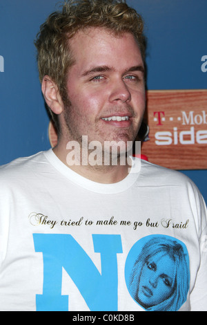 Perez Hilton The Launch Party of the T-Mobile Sidekick LX Tony Hawk Edition - Arrivals Hollywood, California - 01.08.08 : Stock Photo