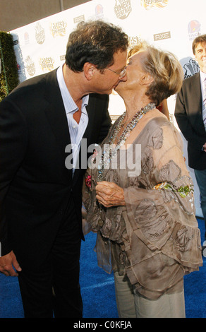 Bob Saget and Cloris Leachman Comedy Central Roast of Bob Saget at the Warner Brothers Studio Lot Burbank, California - Stock Photo