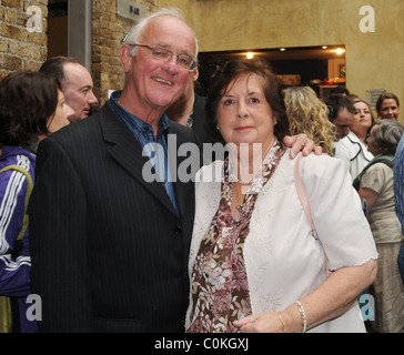 Frank Kelly, wife Bairbre Kelly The Irish Film and Television Academy (IFTA) 'In Conversation with David Kelly' held at the Stock Photo