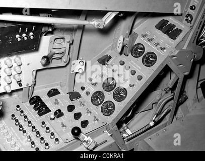 Northrop HL-10 lifting body cockpit Stock Photo