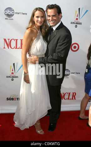 Cristian de la Fuente and Angelica Castro The 2008 ALMA Awards at the Pasadena Civic Auditorium - arrivals Los Angeles, Stock Photo