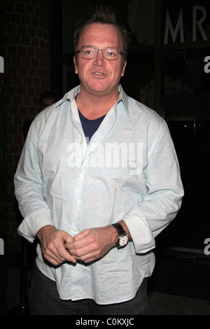 Tom Arnold Leaving Mr Chow restaurant Los Angeles, California - 18.08.08 Stock Photo