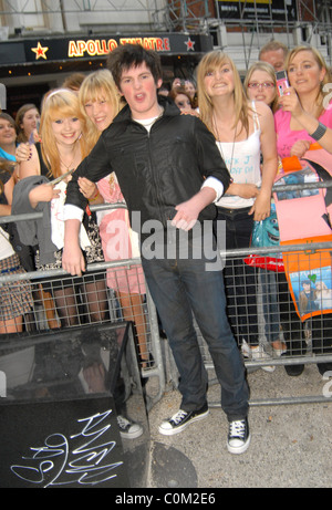 The Rich Kids outside The Jonas Brothers concert at the Hammersmith Apollo London, England - 11.09.08 : Stock Photo