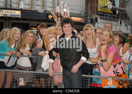 The Rich Kids outside The Jonas Brothers concert at the Hammersmith Apollo London, England - 11.09.08 : Stock Photo