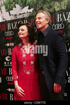 Tony Blair and Cherie Blair arrive for Memorial Service for Matthew Stock Photo: 19770339 - Alamy