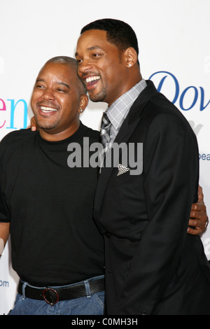 Will Smith & His brother The LA premiere of 'The Women' at Mann's Village Theater Westwood, California - 04.09.08 Stock Photo