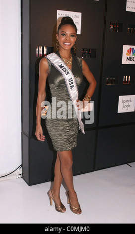 Miss USA Crystle Stewart At the Lipstick Jungle Premiere Party hosted by Maybelline New York City, USA - 15.09.08 PNP/ Stock Photo