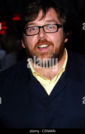 Nick Frost, arrives at the UK film Premiere of 'How To Lose Friends And Alienate People' at The Empire Leicester Square London, Stock Photo