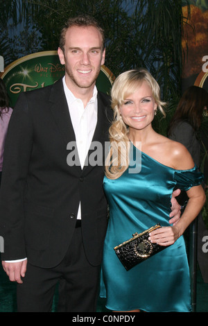 Charlie McDowell and Kristin Chenoweth 'Tinker Bell' DVD and Blu-ray premiere held at the Capitan Theater Los Angeles, CA - Stock Photo