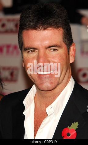 Simon Cowell National Television Awards 2008 held at the Royal Albert Hall - Arrivals London, England - 29.10.08, Stock Photo